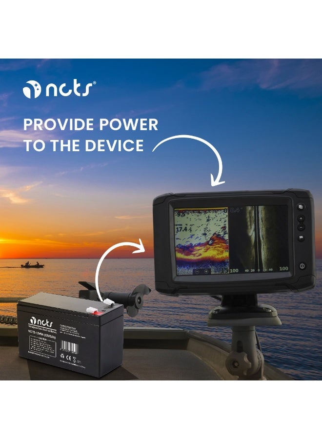 NCTS بطارية NCTS 12V 9Ah الرصاصية المغلقة – تقنية AGM، عمر طويل بدون صيانة، للاستخدام في UPS، الطاقة الشمسية، أنظمة الأمان - Image 5